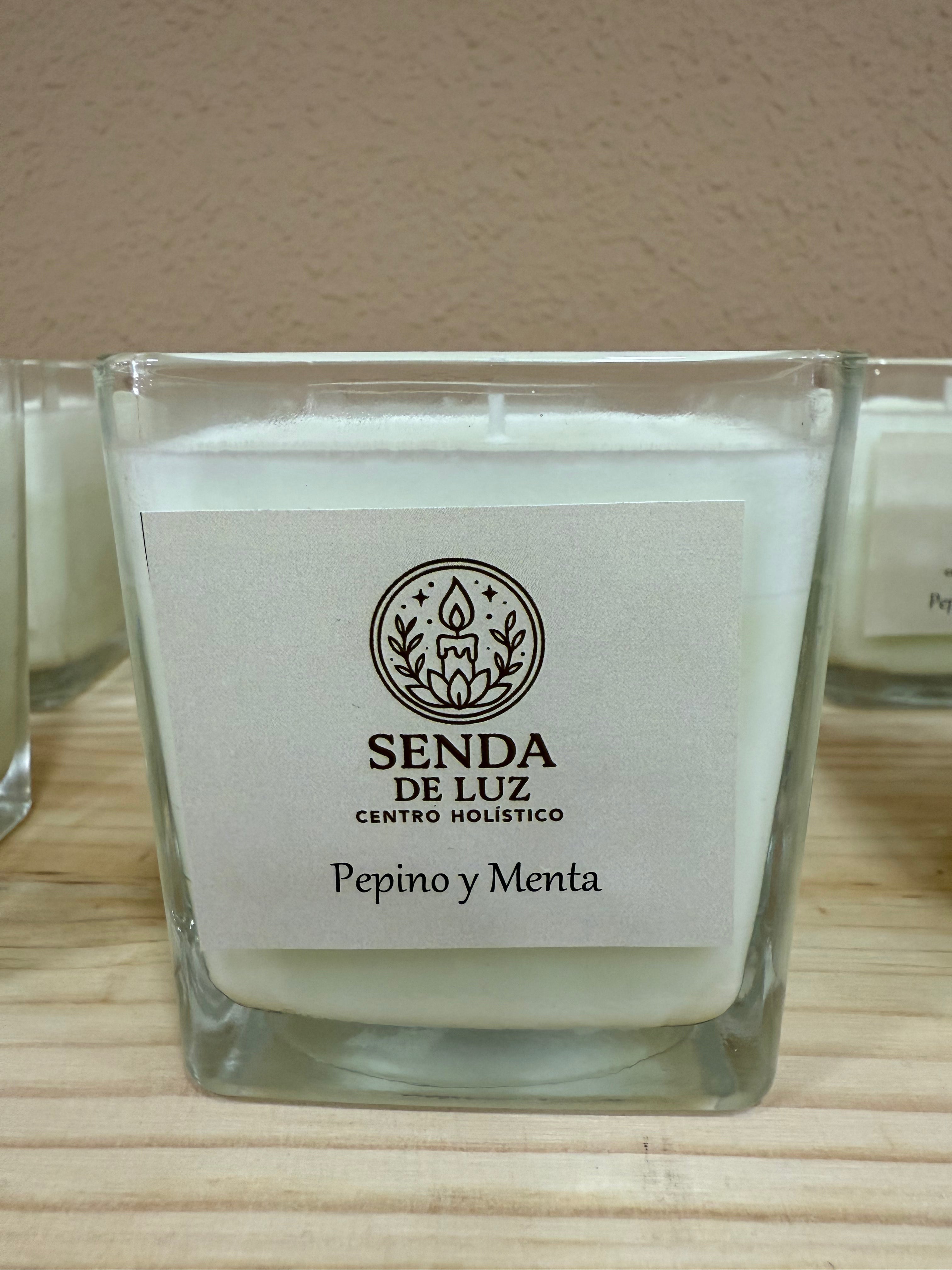 Velas de cera de soja Senda de Luz