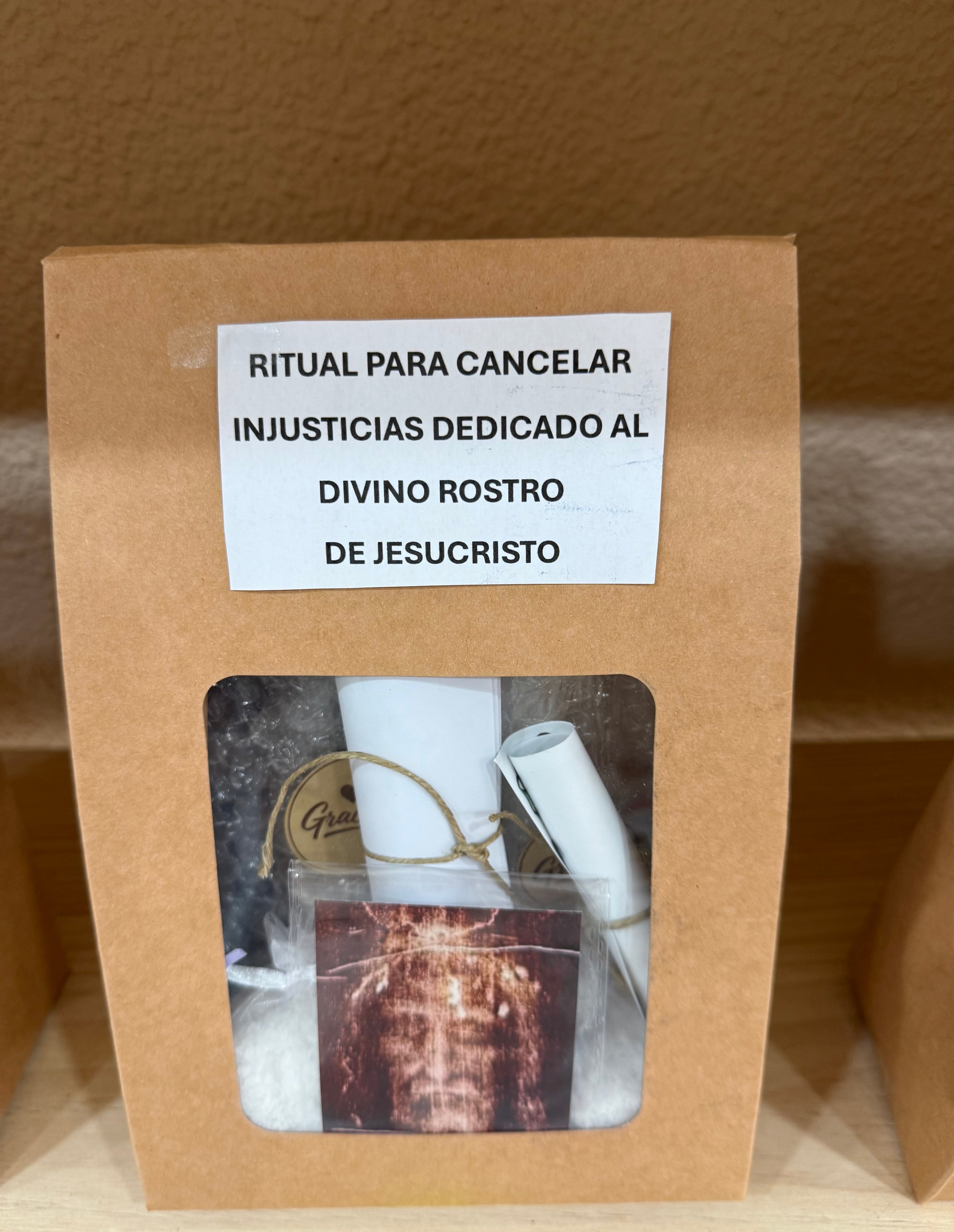 Ritual para cancelar injusticias dedicado al Divino Rostro de Jesucristo