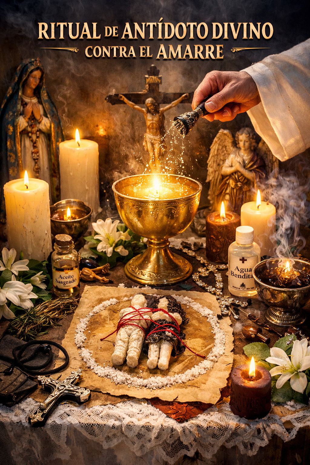Ritual de Antídoto divino contra el amarre